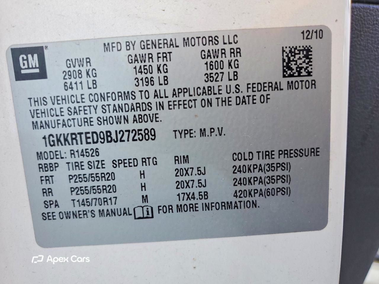 GMC Acadia 2011