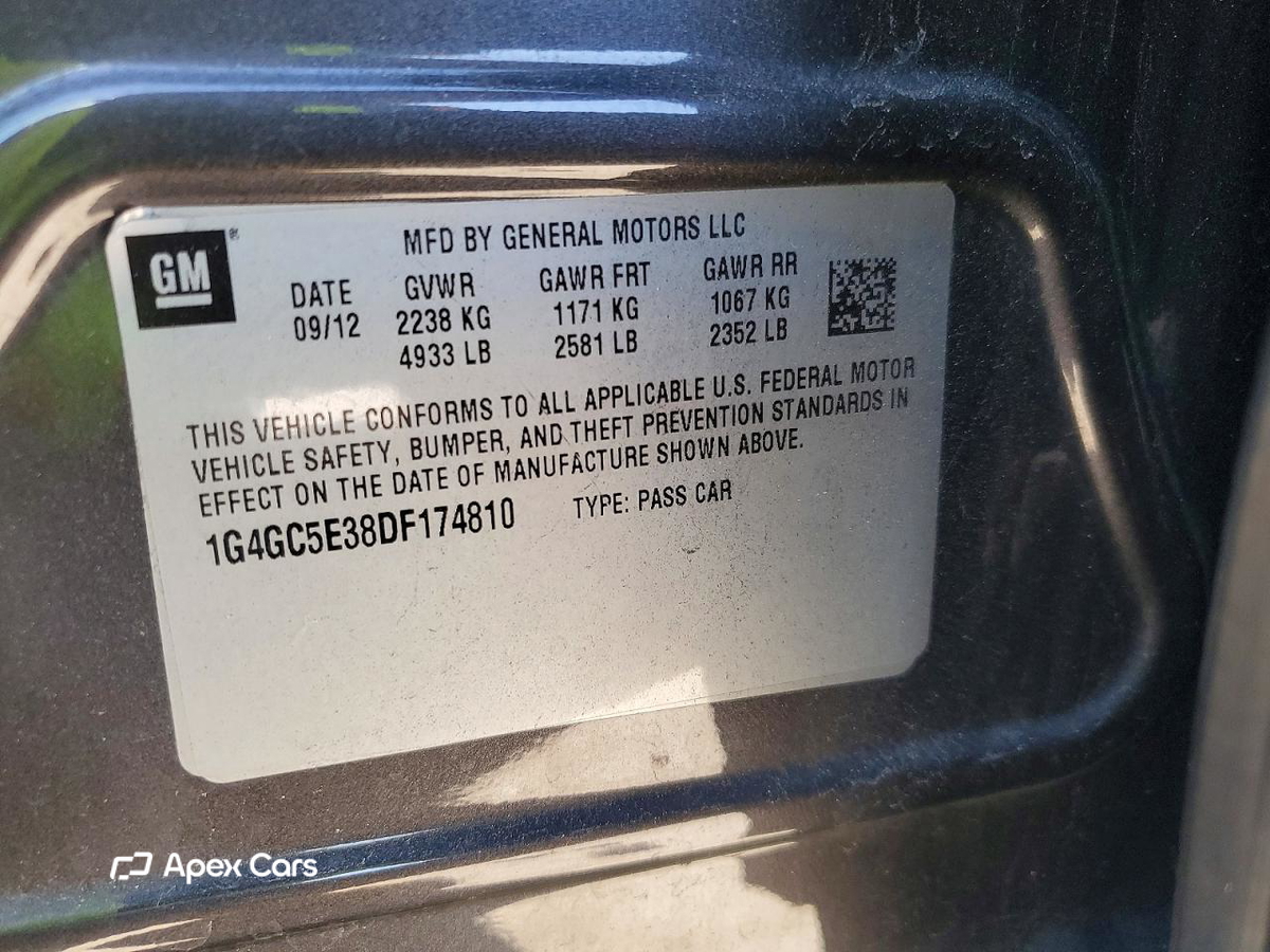 Buick LaCrosse 2013