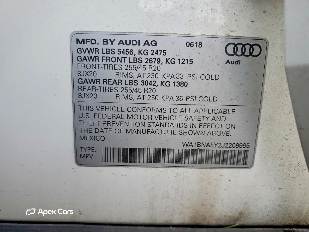 Audi Q5 2018