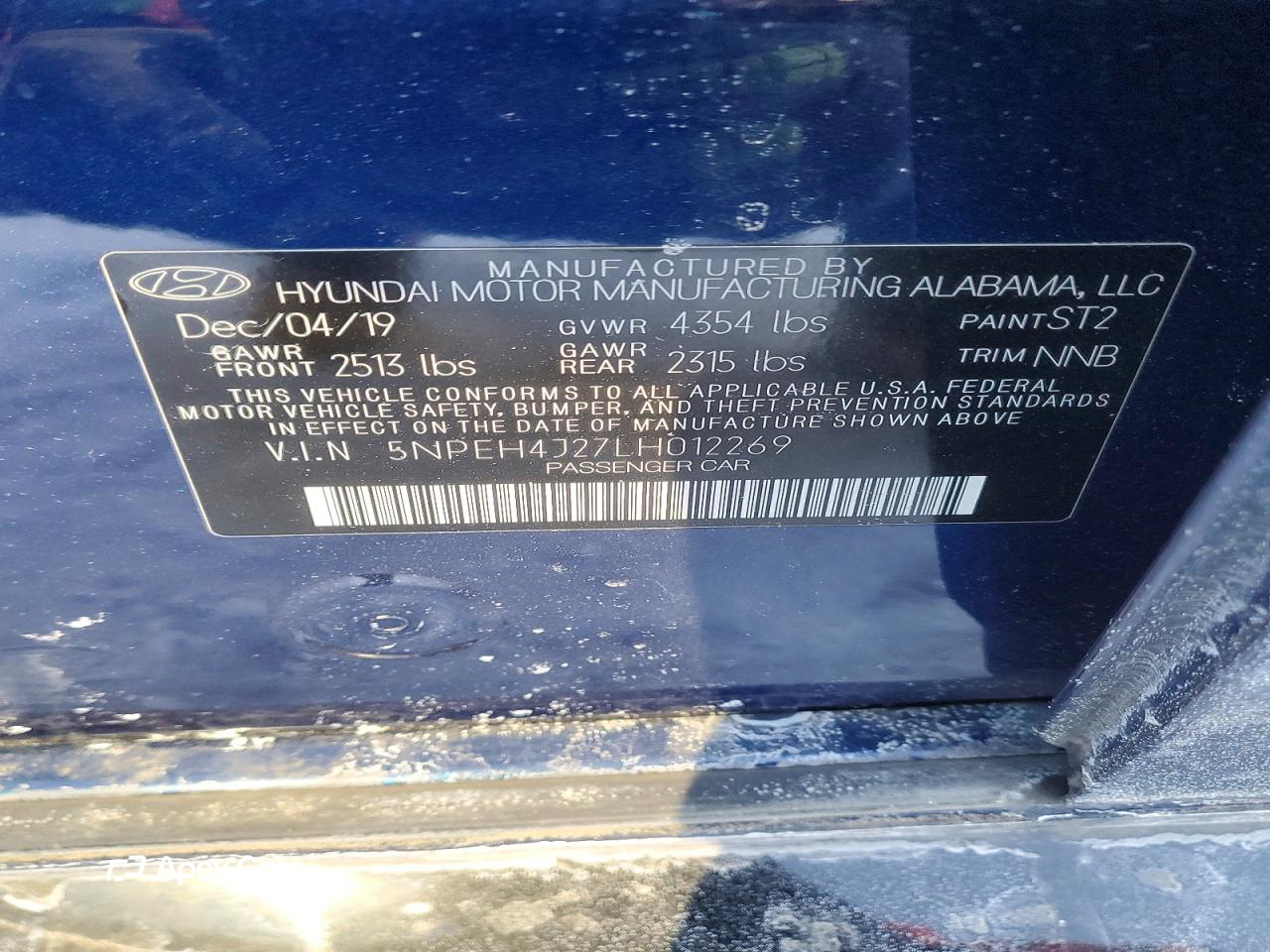 Hyundai Sonata 2020