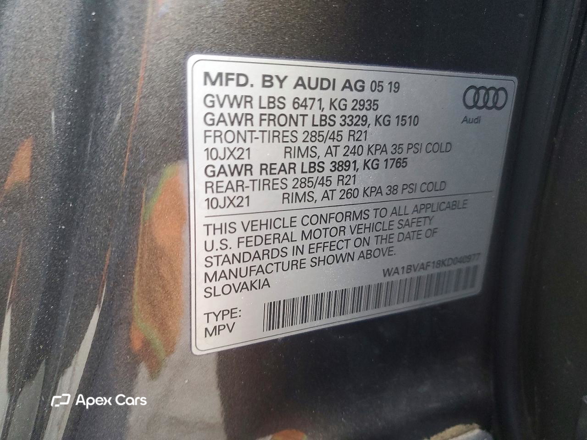Audi Q8 2019