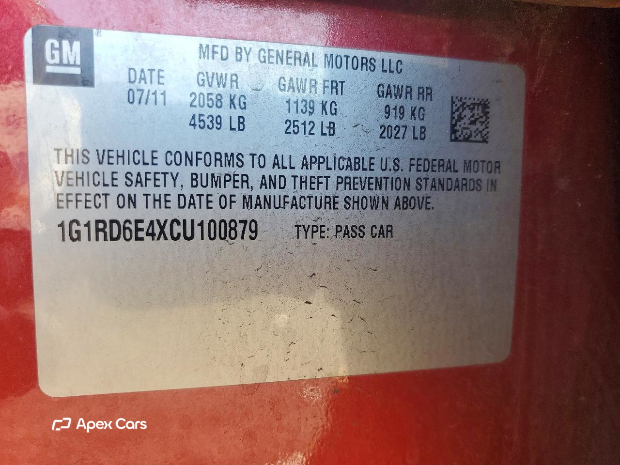 Chevrolet Volt 2012