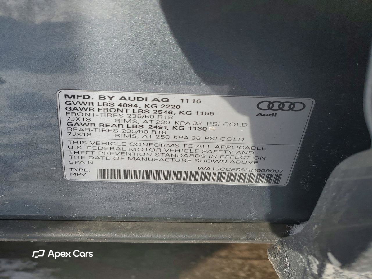 Audi Q3 2017