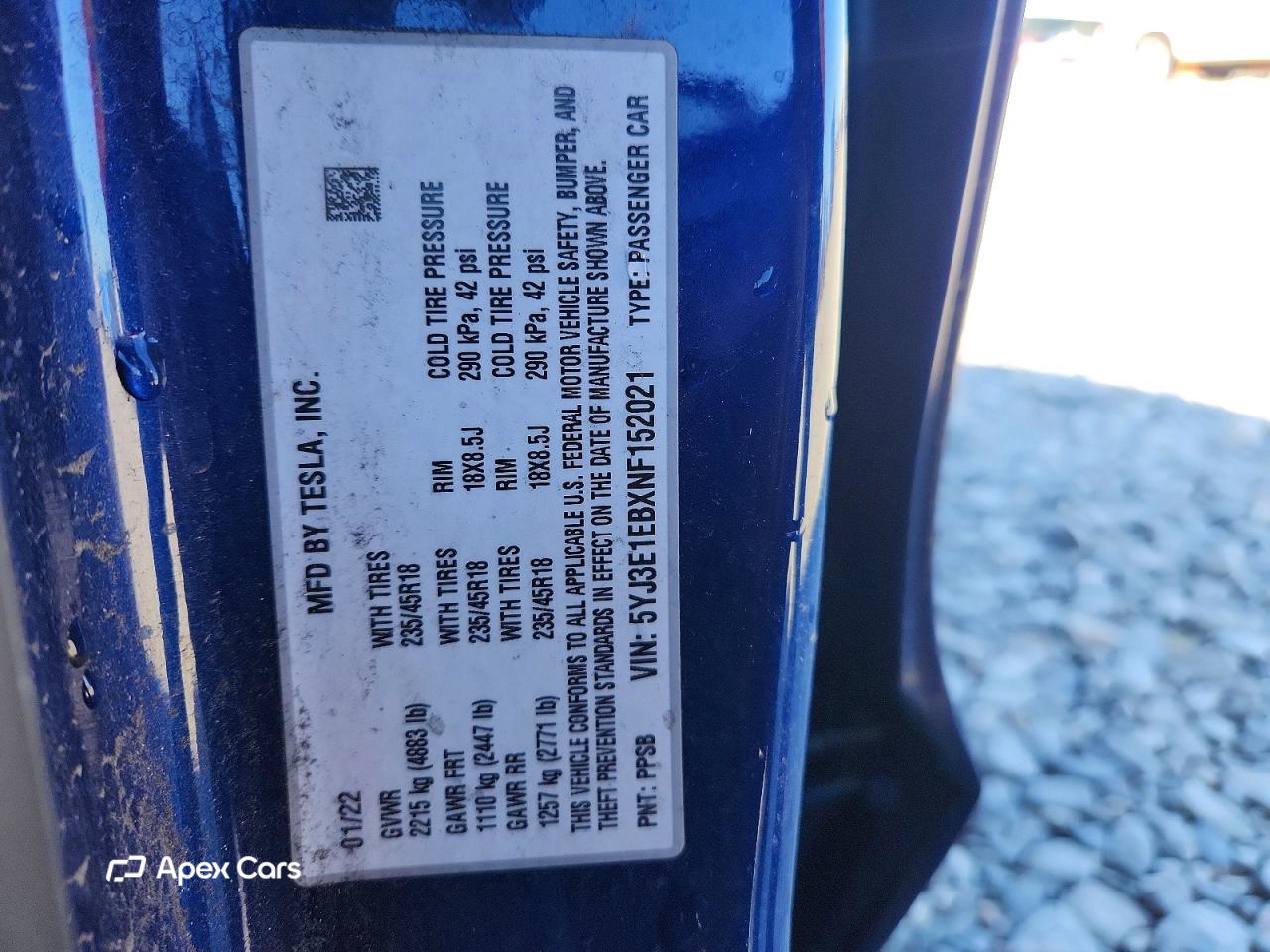 Tesla Model 3 2022
