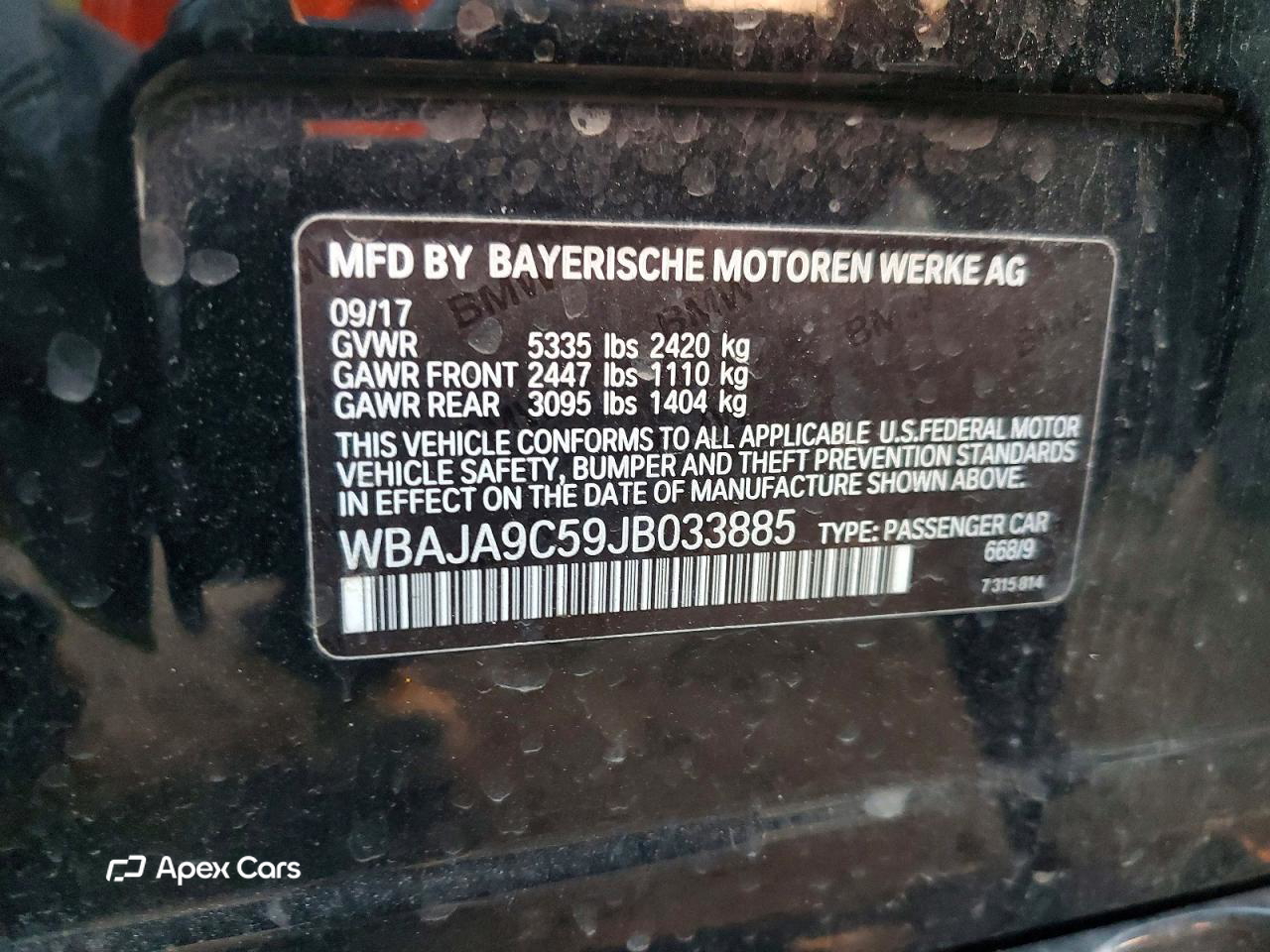 BMW Series 5 2018