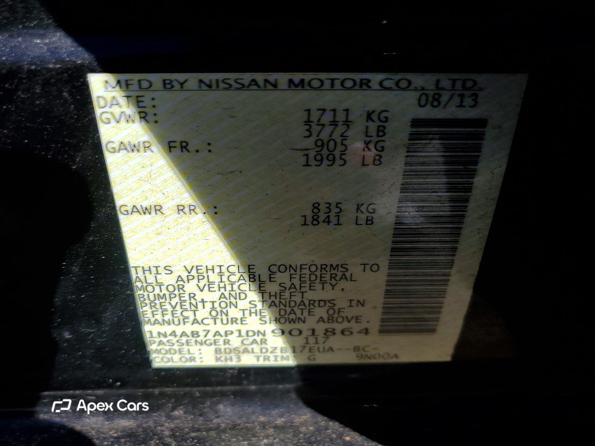 Nissan Sentra 2013