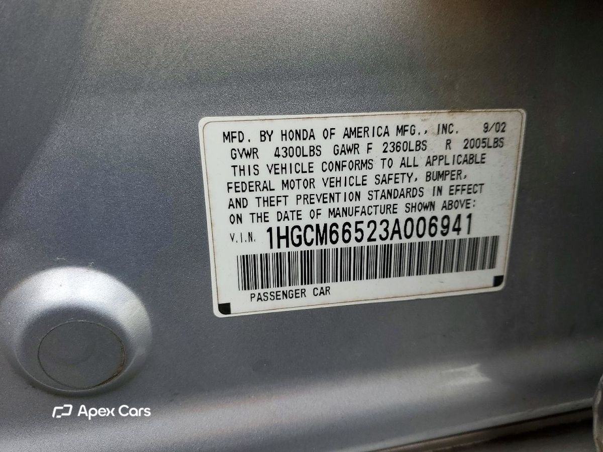 Honda Accord 2003
