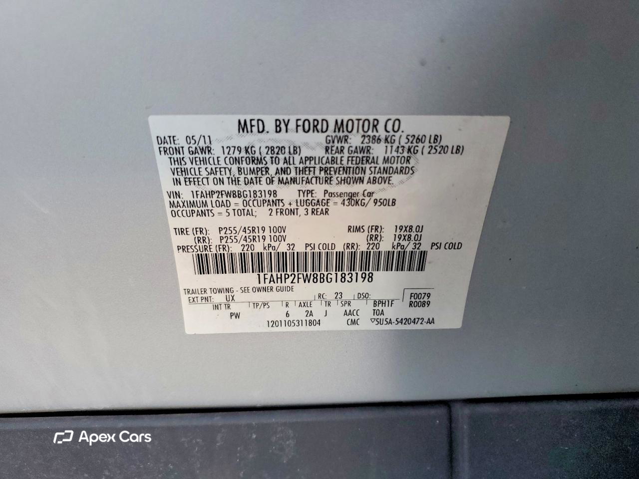 Ford Taurus 2011