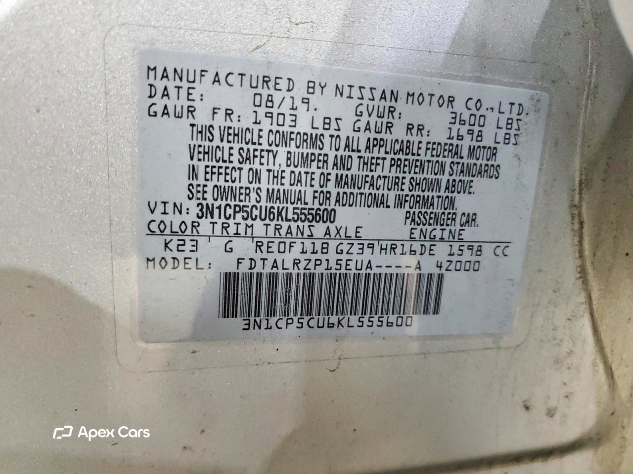 Nissan Kicks 2019