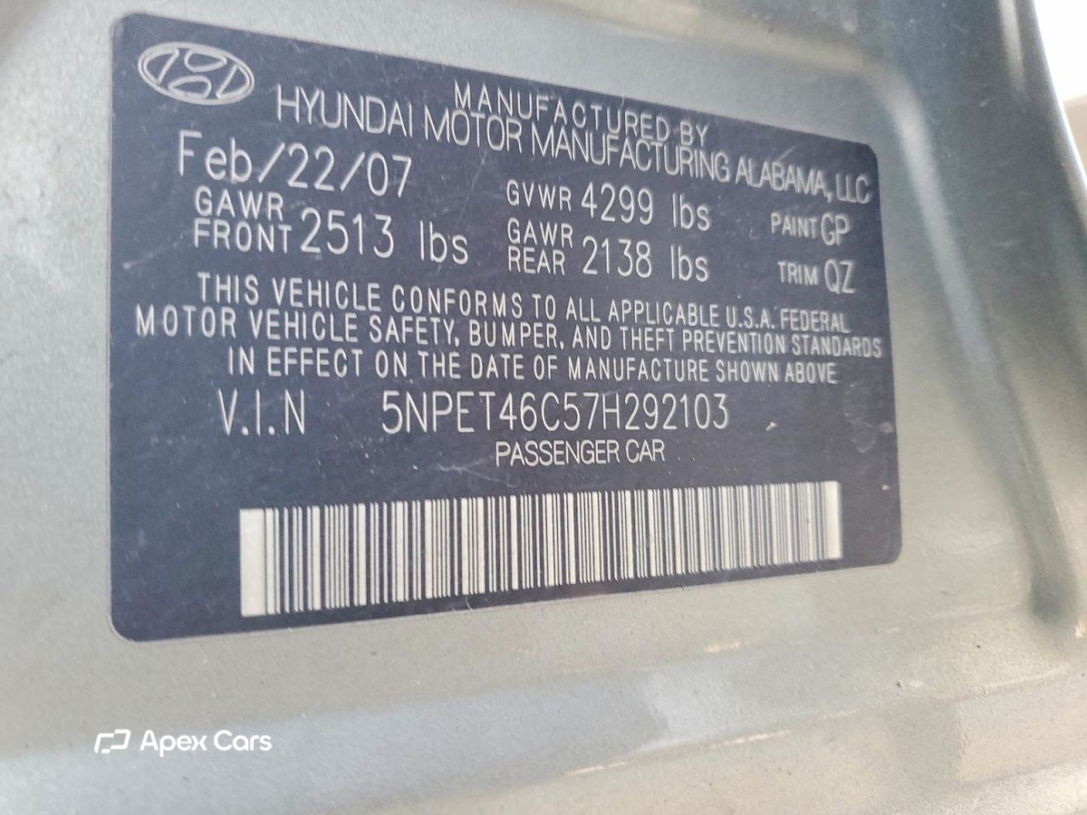 Hyundai Sonata 2007