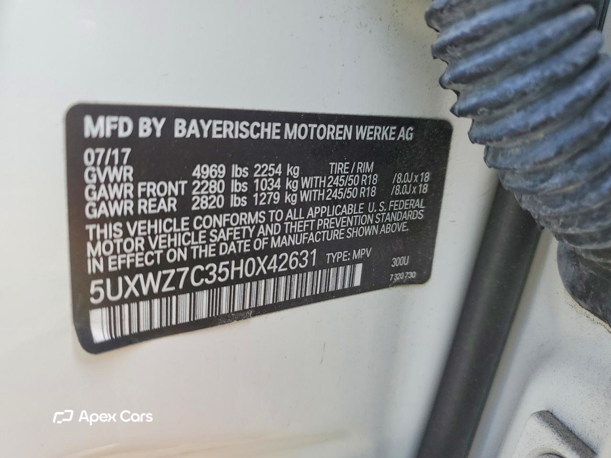 BMW X3 2017