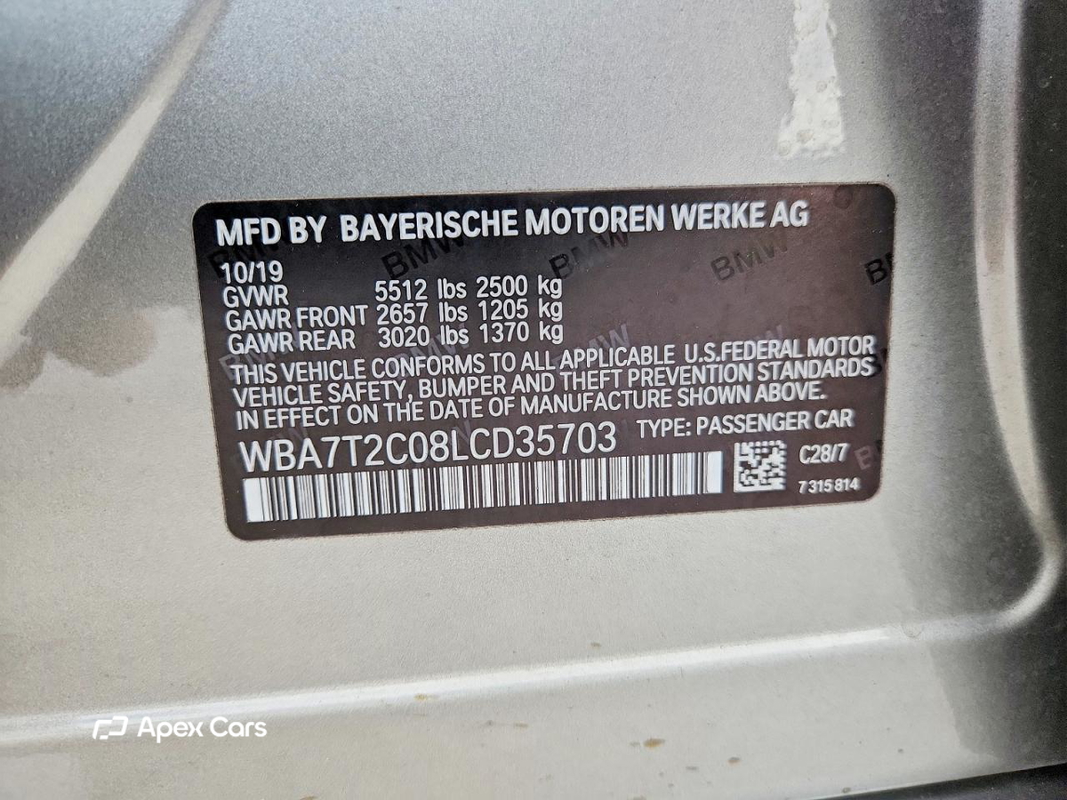 BMW Series 7 2020