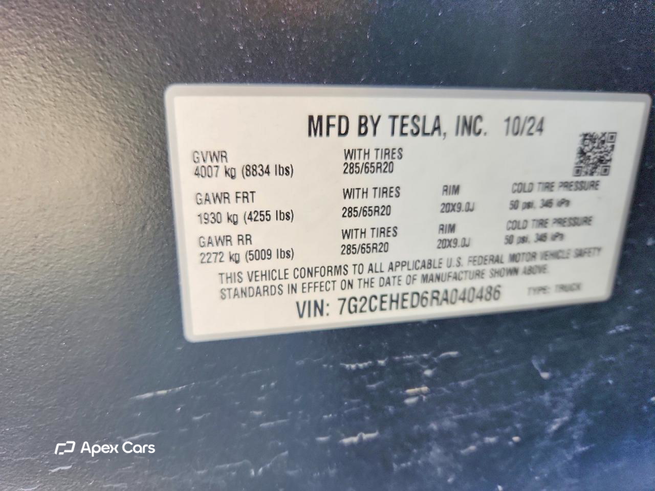 Tesla Cybertruck 2024