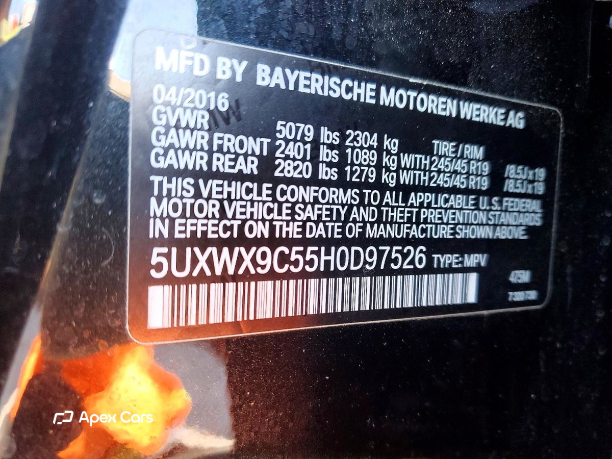 BMW X3 2017