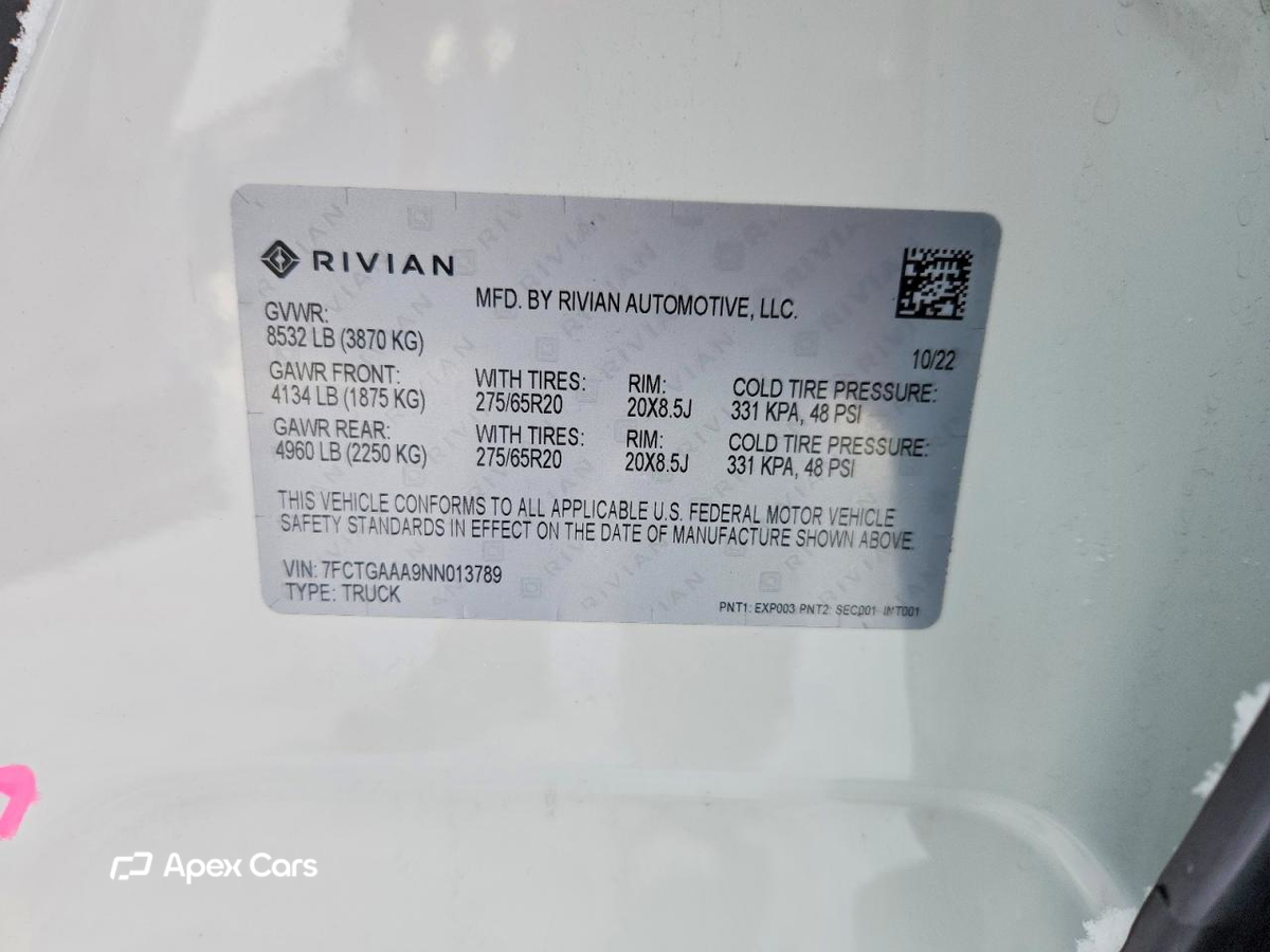 Rivian R1T 2022