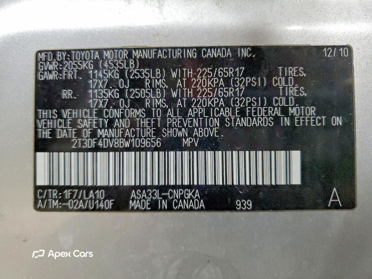 Toyota RAV 4 2011