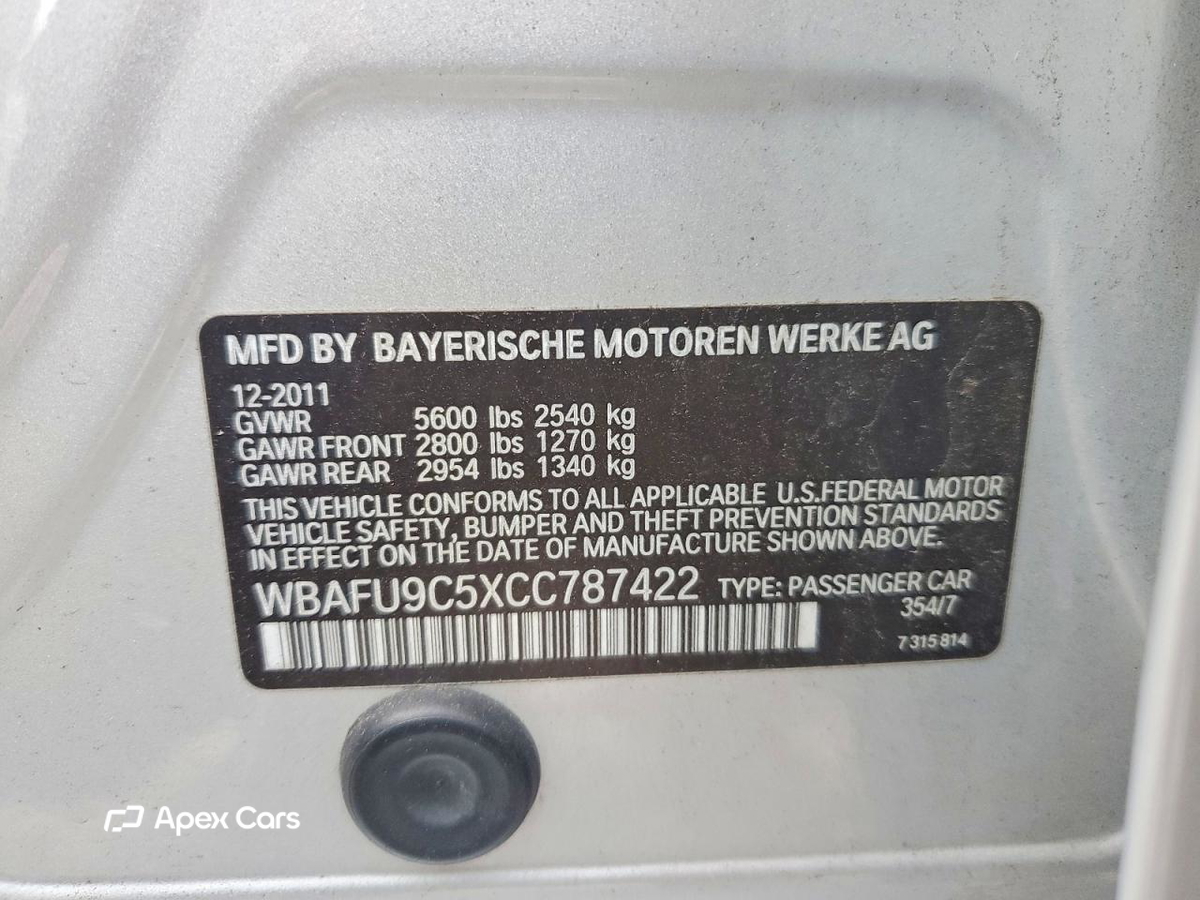BMW Series 5 2012