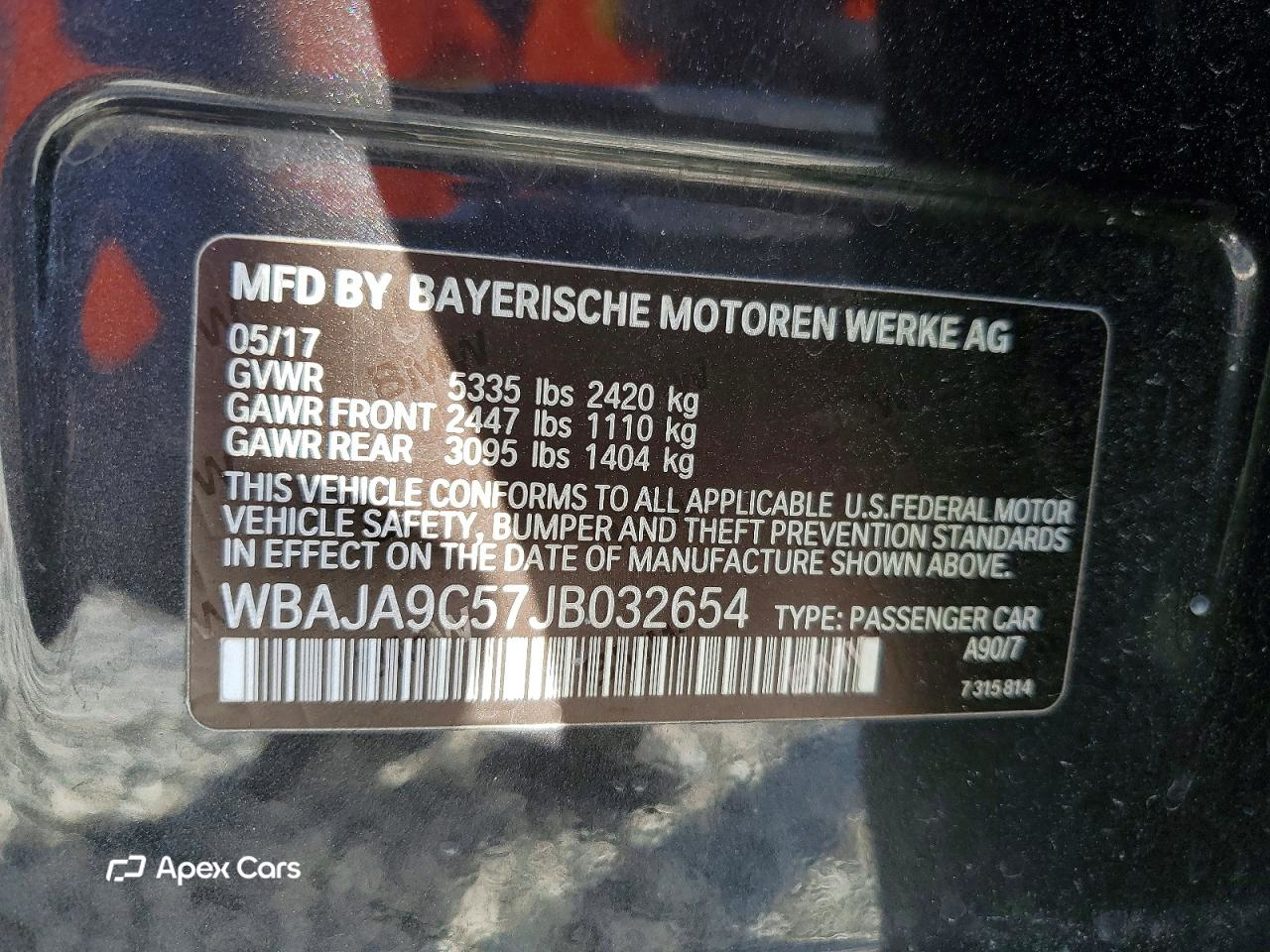 BMW Series 5 2018