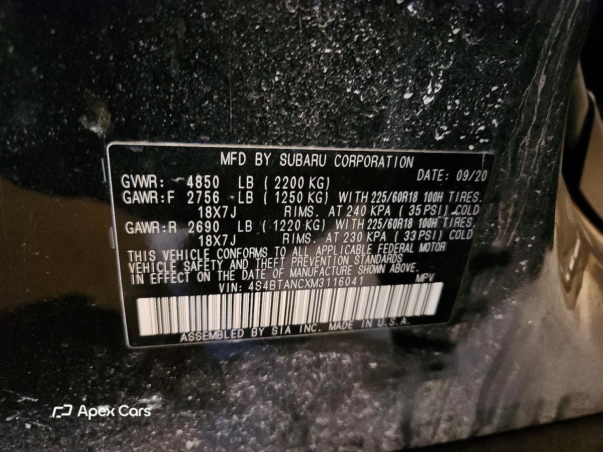 Subaru Outback 2021