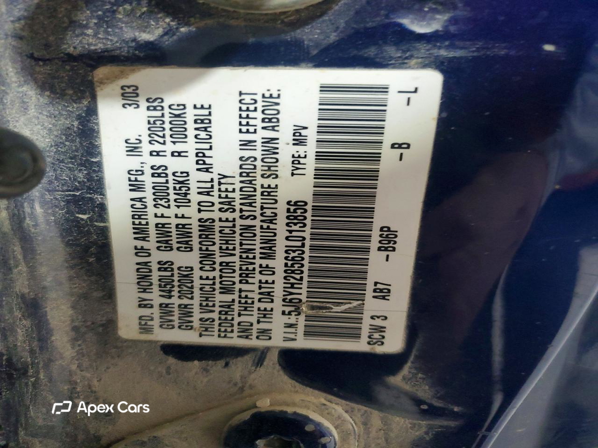 Honda Element 2003
