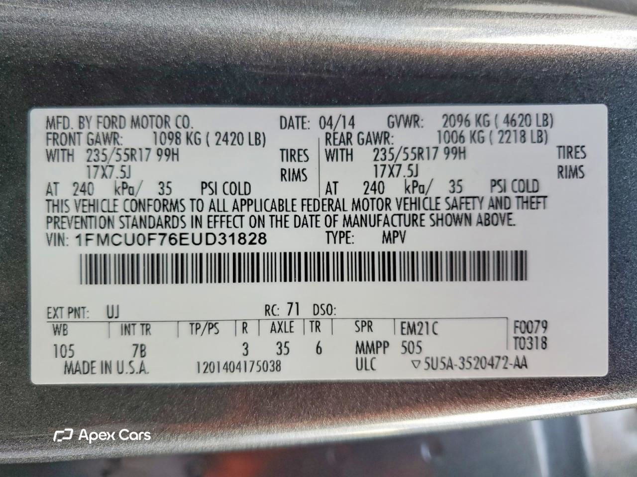 Ford Escape 2014