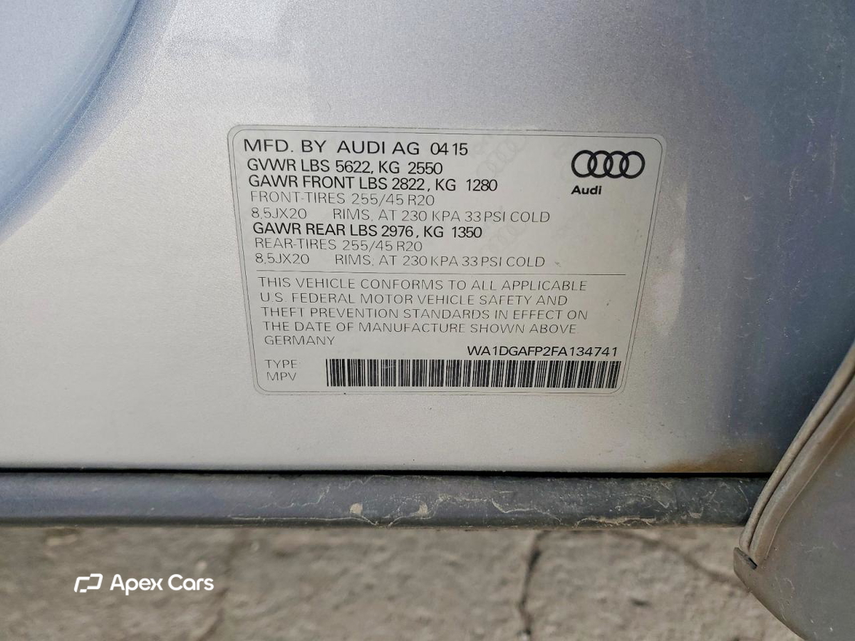 Audi Q5 2015