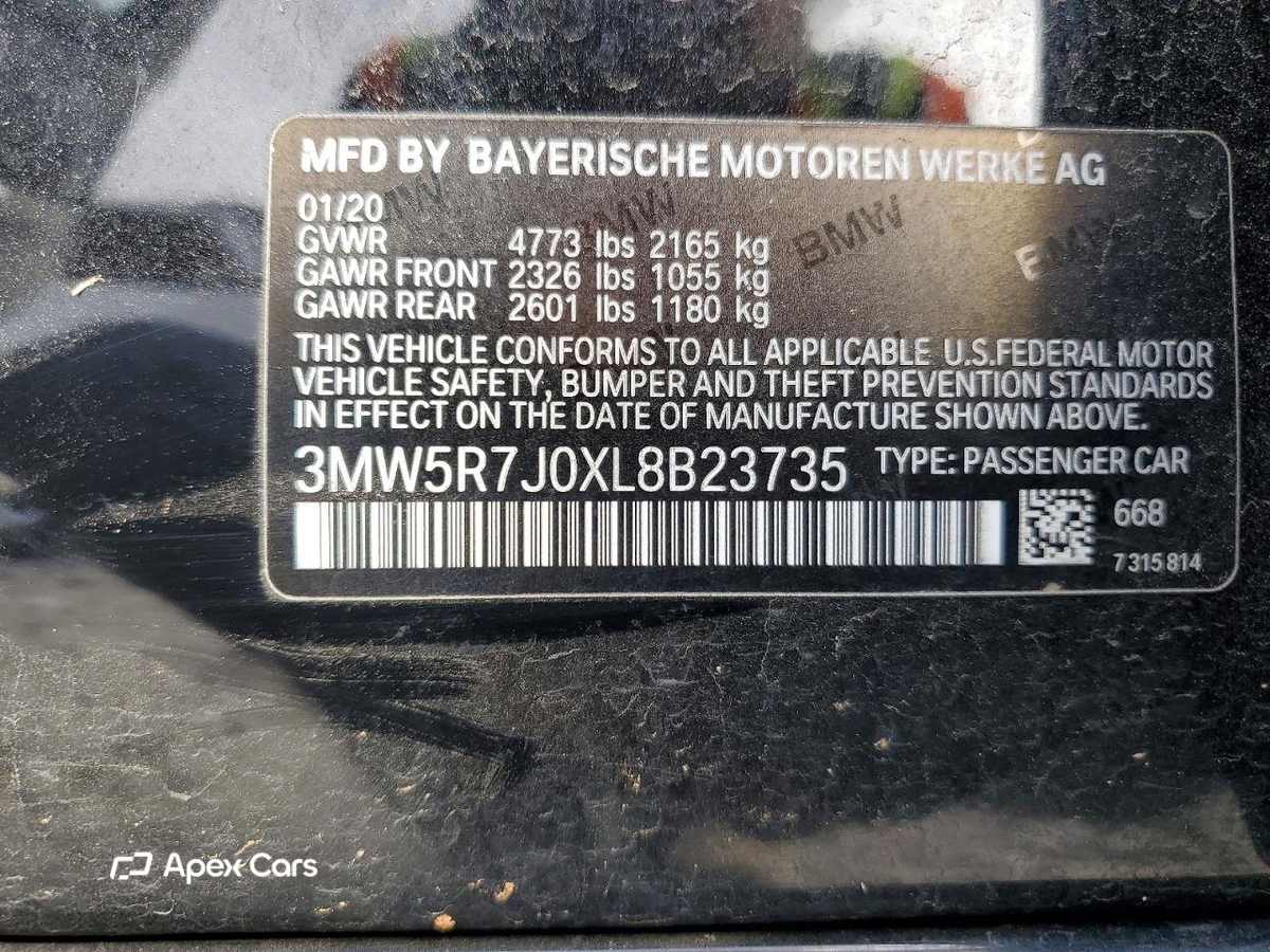 BMW Series 3 2020