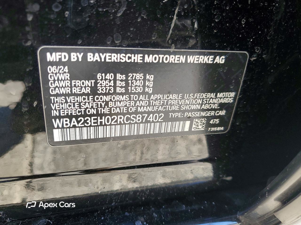 BMW Series 7 2024