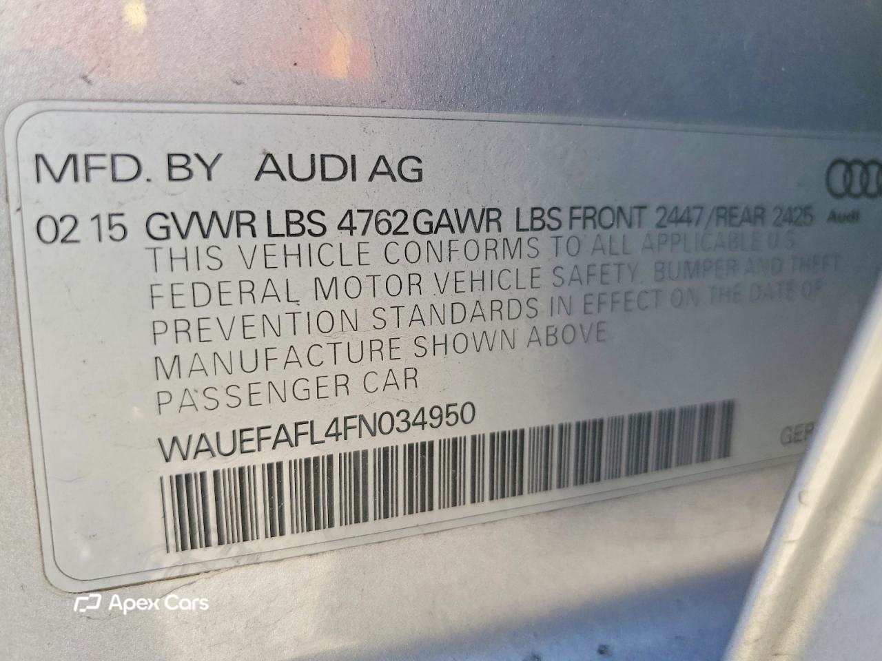 Audi A4 2015