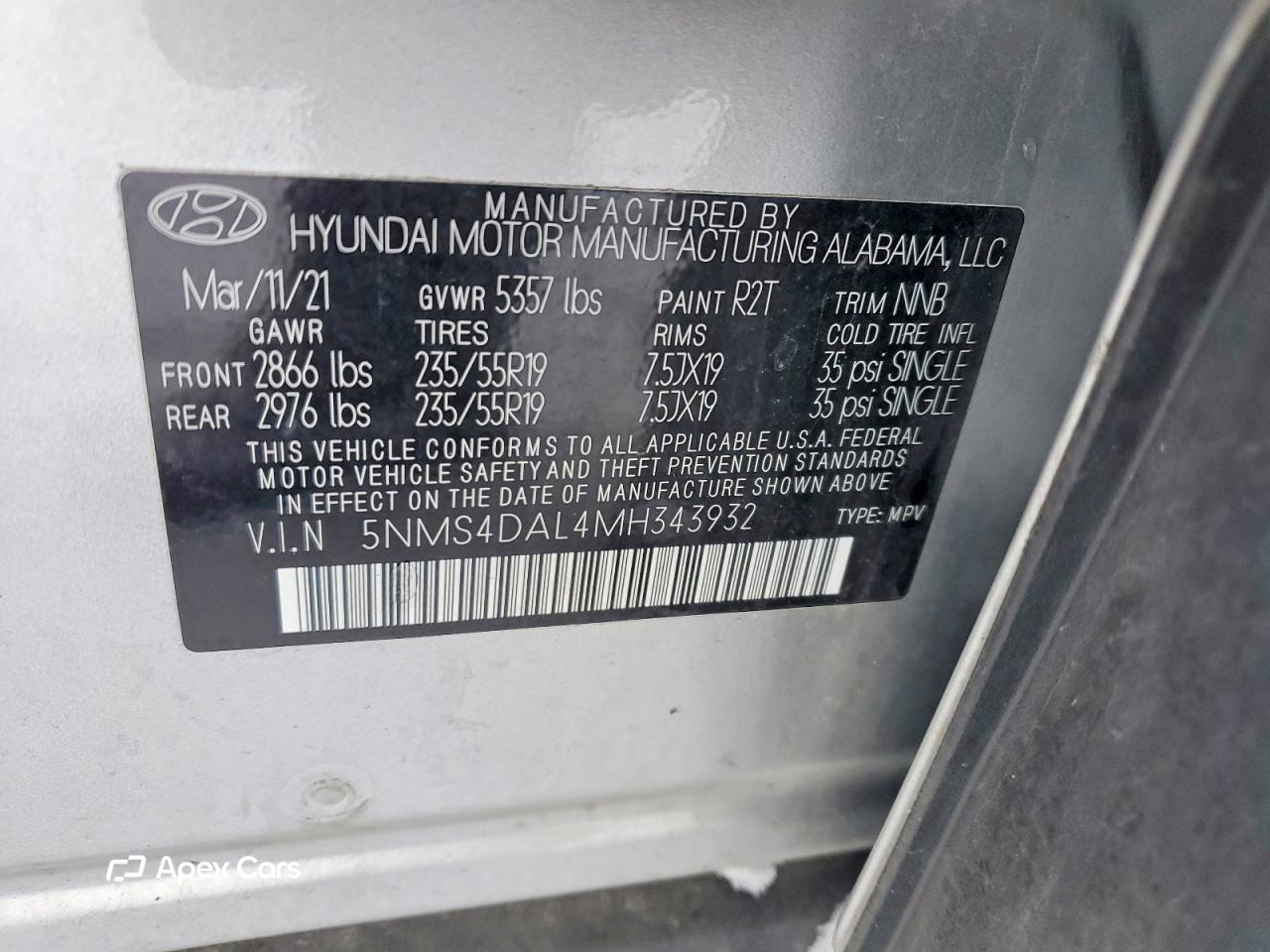 Hyundai Santa Fe 2021