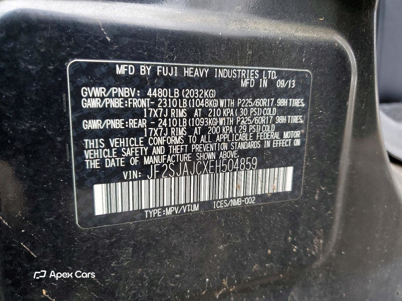 Subaru Forester 2014
