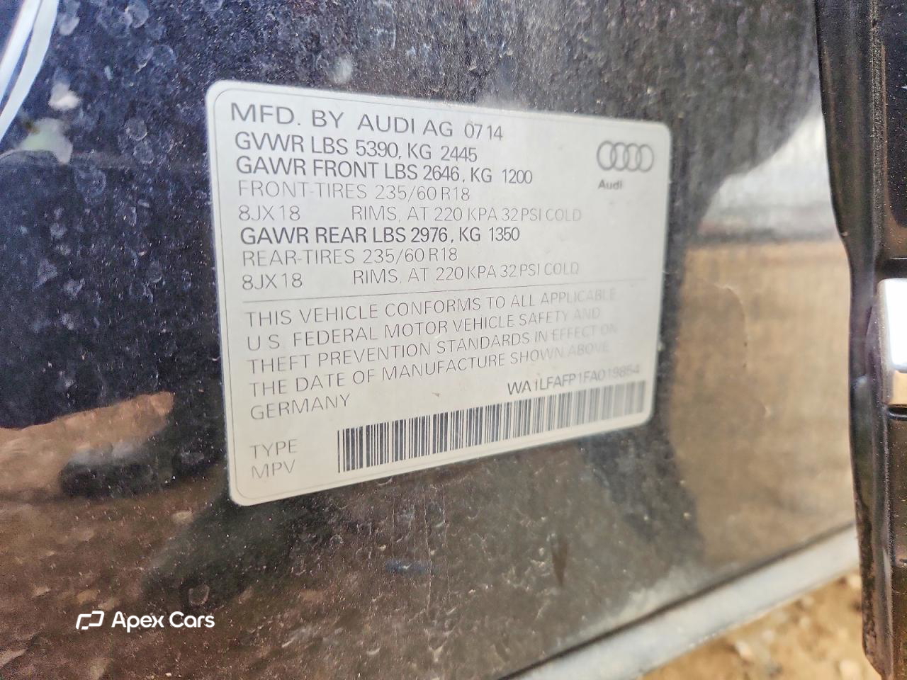 Audi Q5 2015