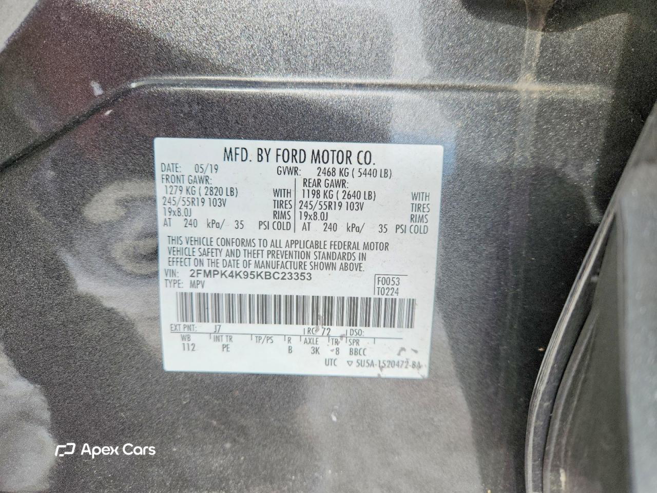 Ford Edge 2019