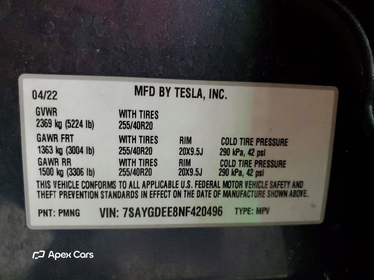 Tesla Model Y 2022