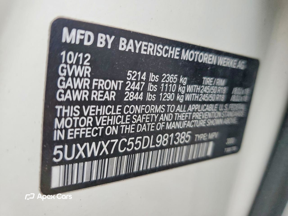 BMW X3 2013
