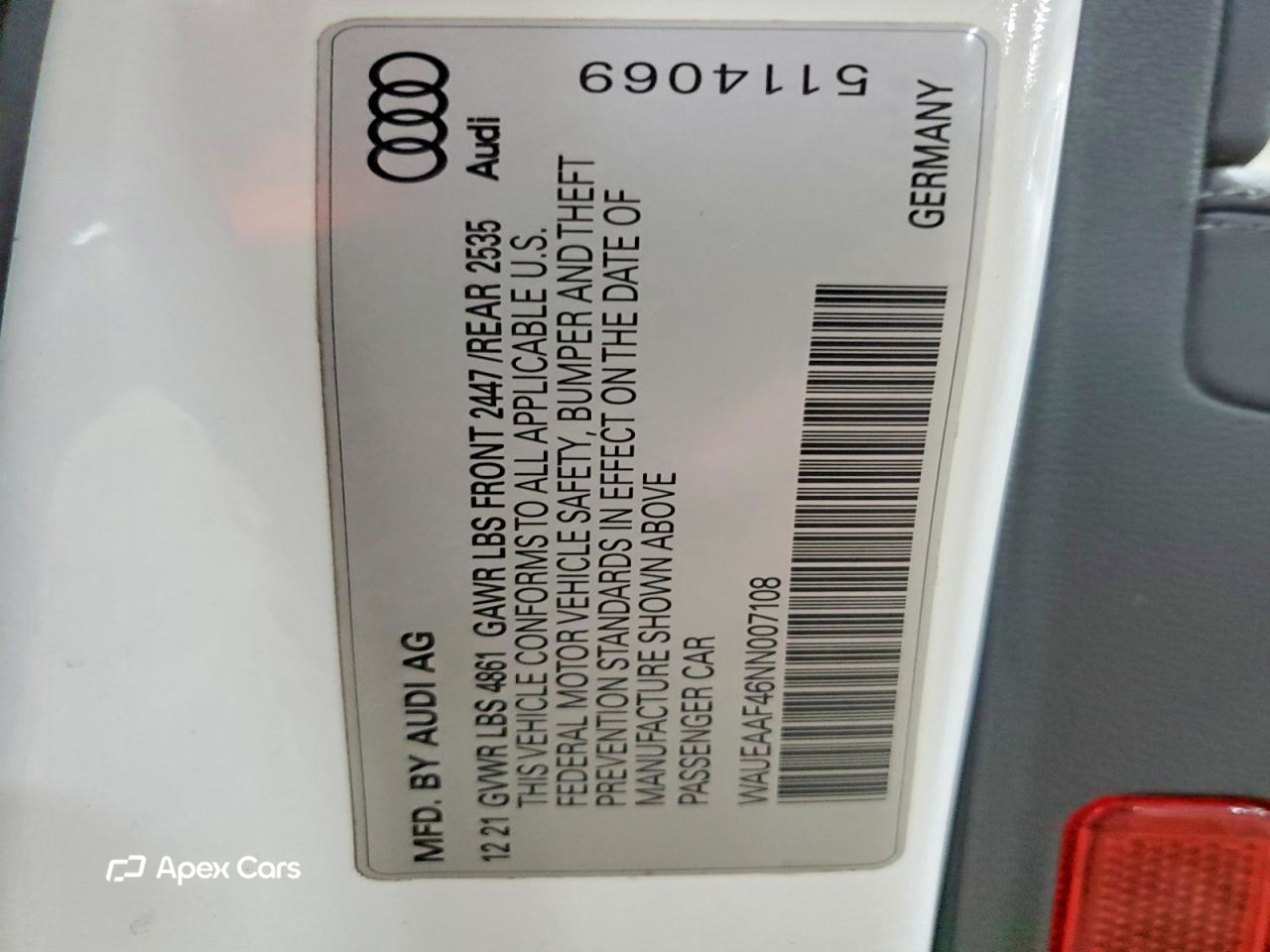 Audi A4 2022