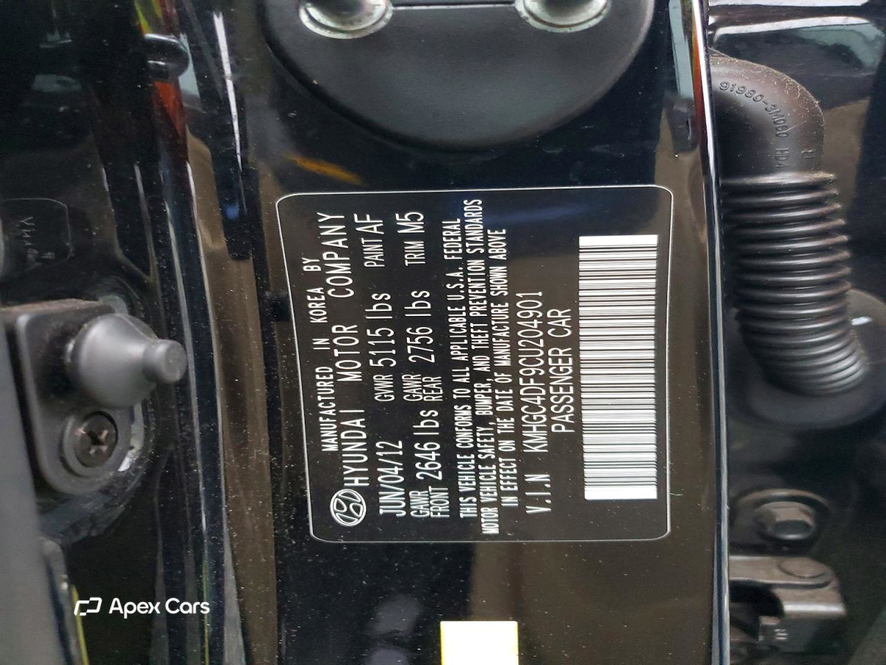 Hyundai Genesis 2012