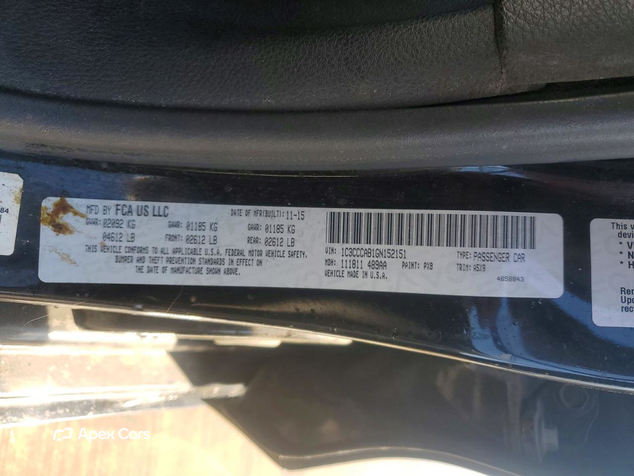 Chrysler 200 2016