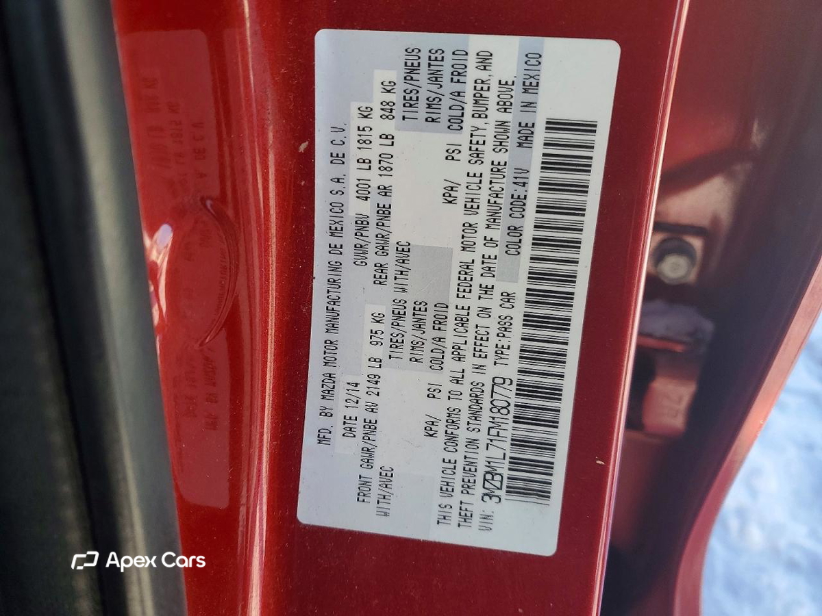 Mazda 3 2015
