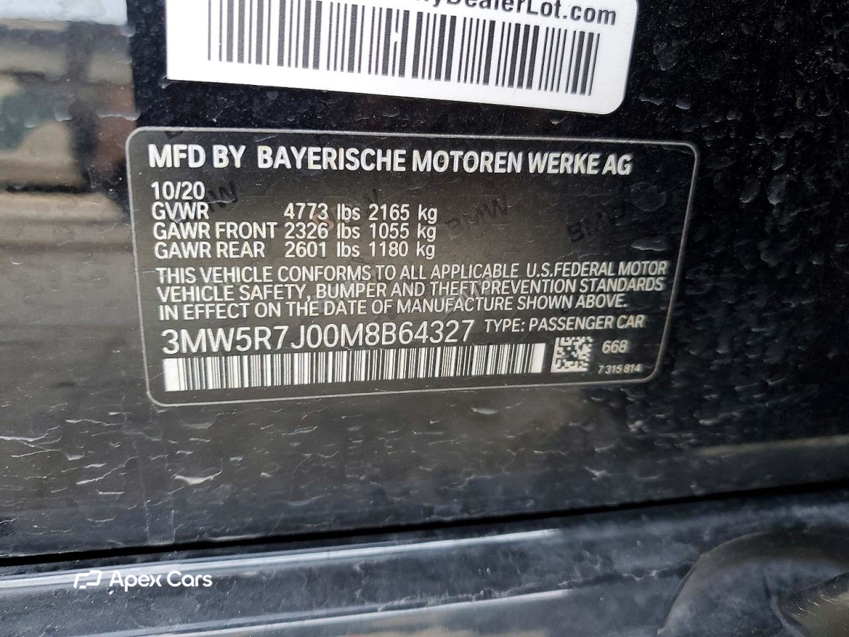 BMW Series 3 2021
