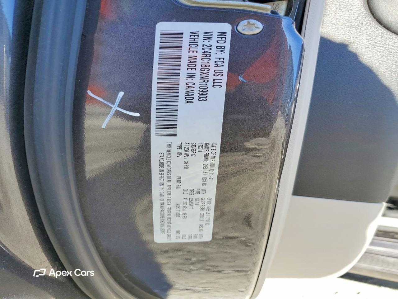 Chrysler Pacifica 2022