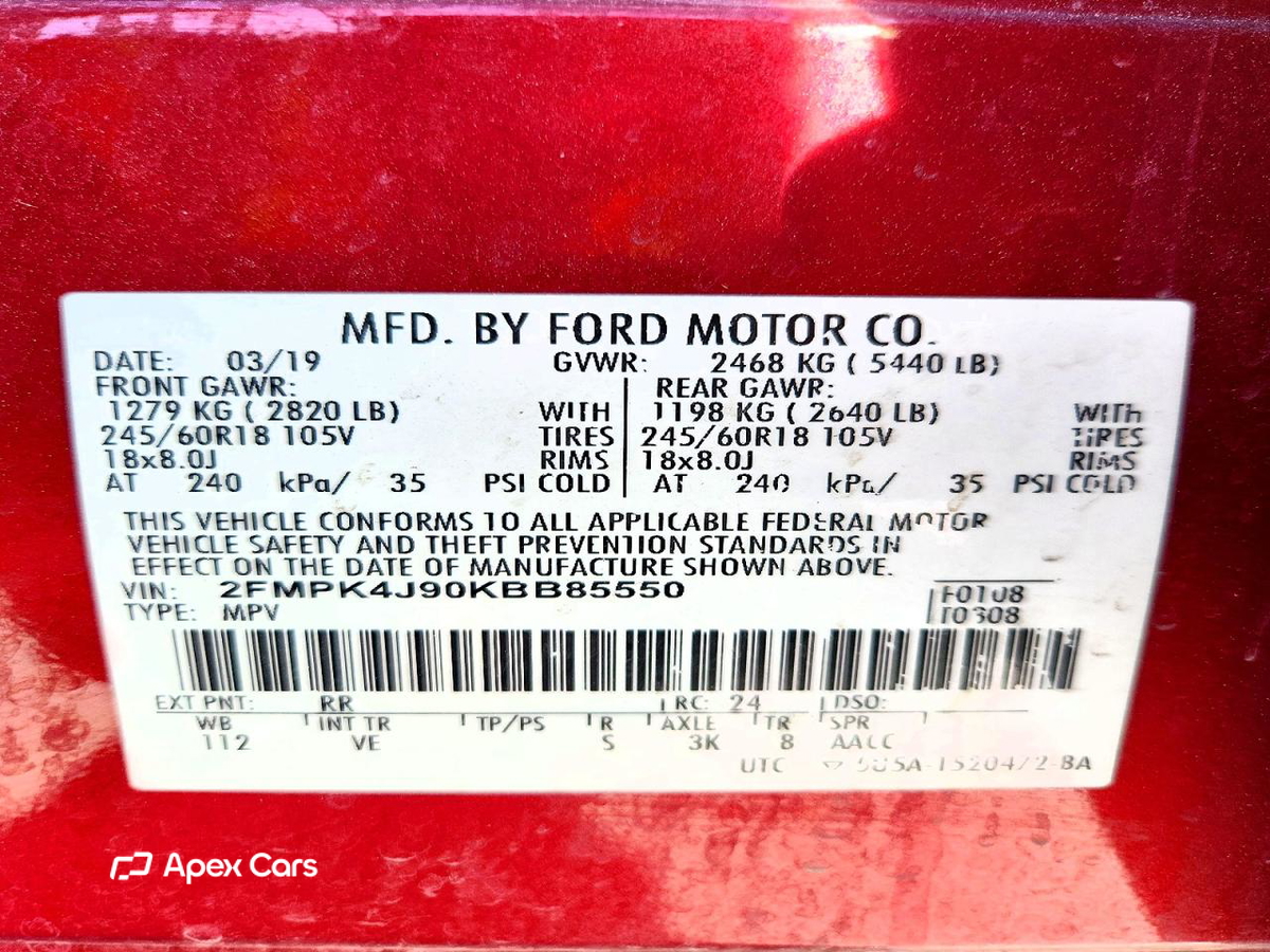 Ford Edge 2019
