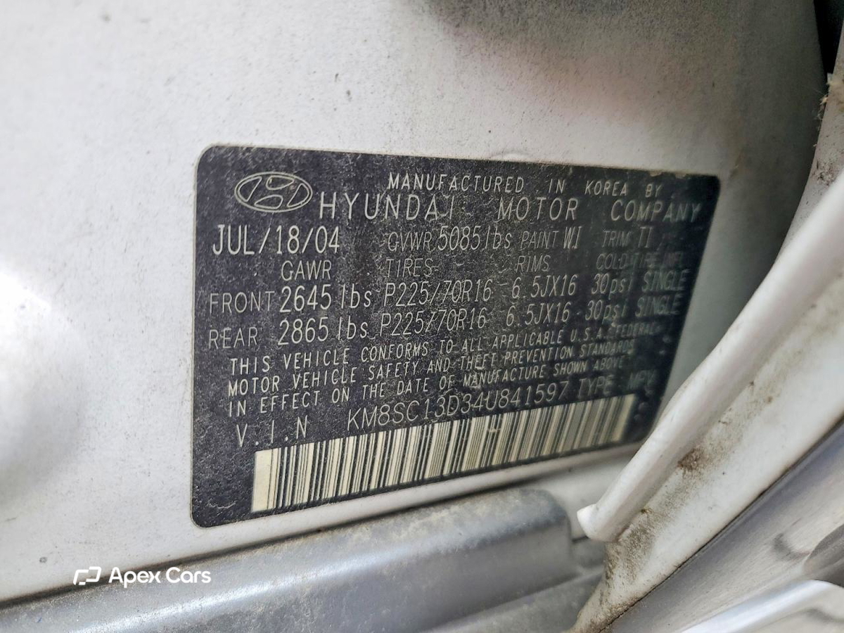 Hyundai Santa Fe 2004