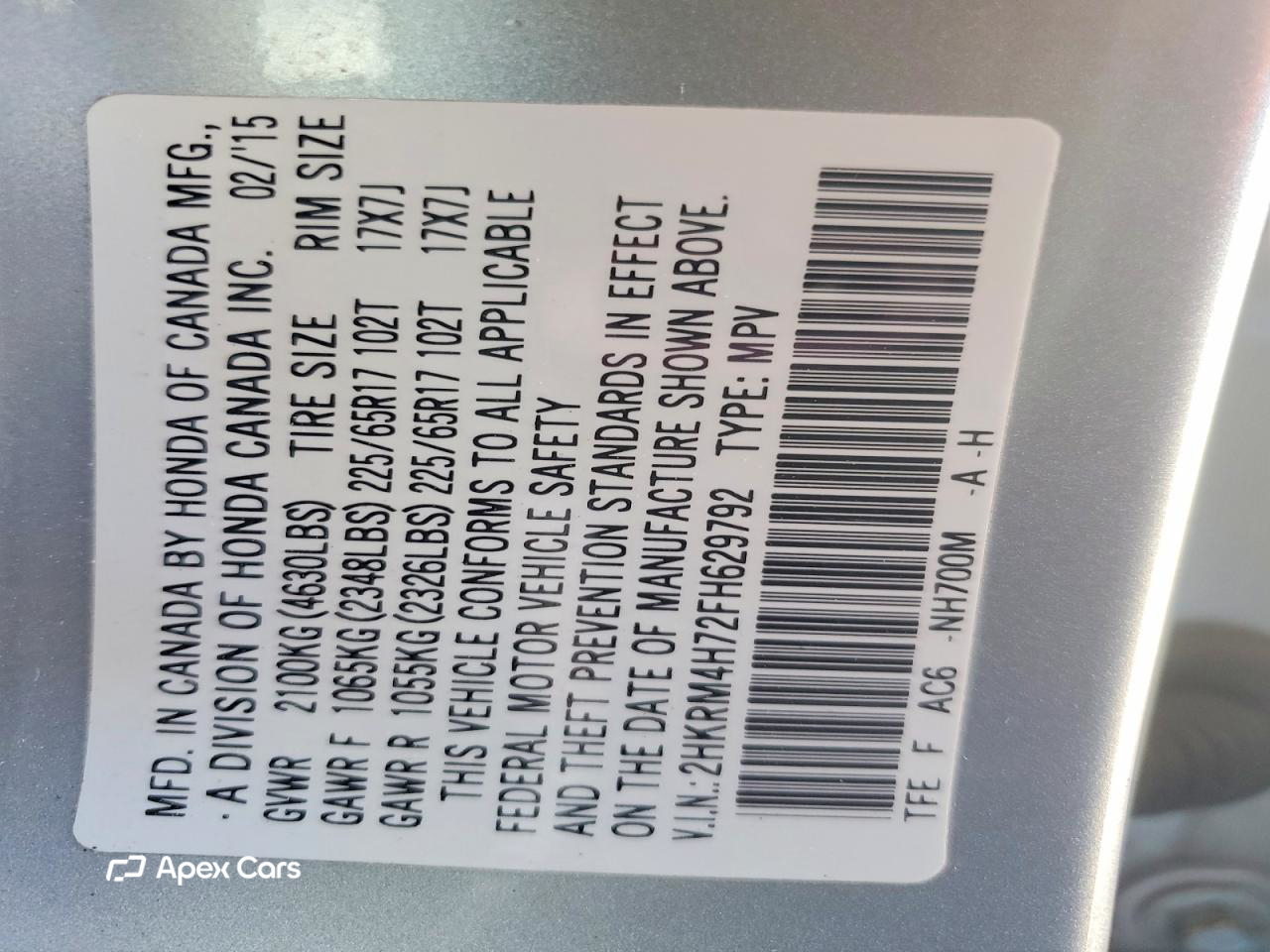 Honda CR-V 2015