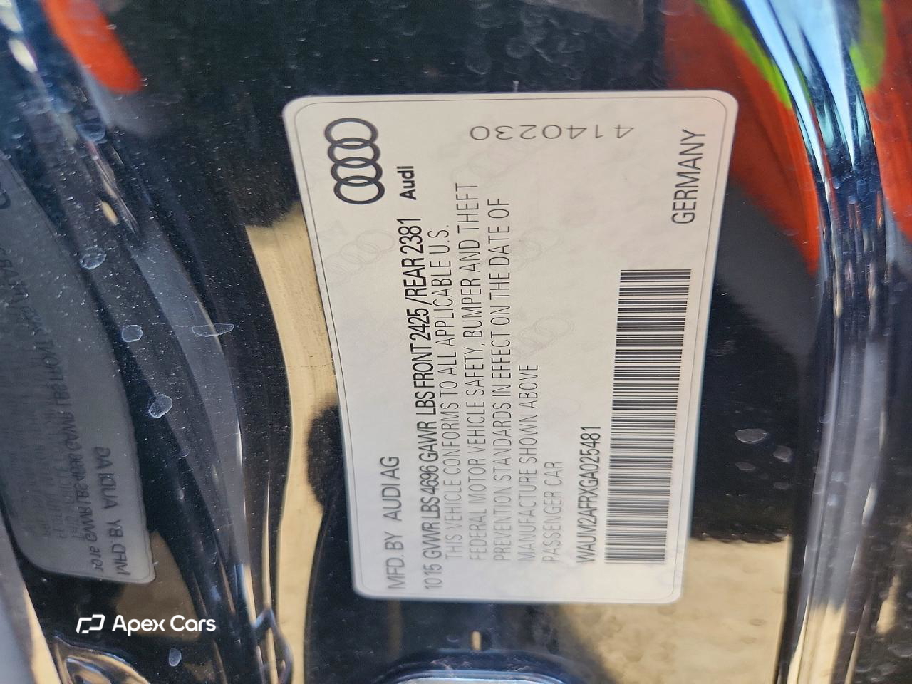 Audi A5 2016