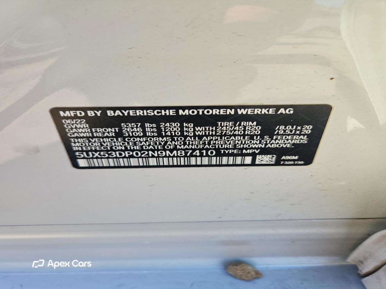 BMW X3 2022