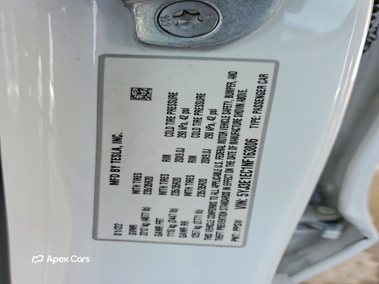 Tesla Model 3 2022