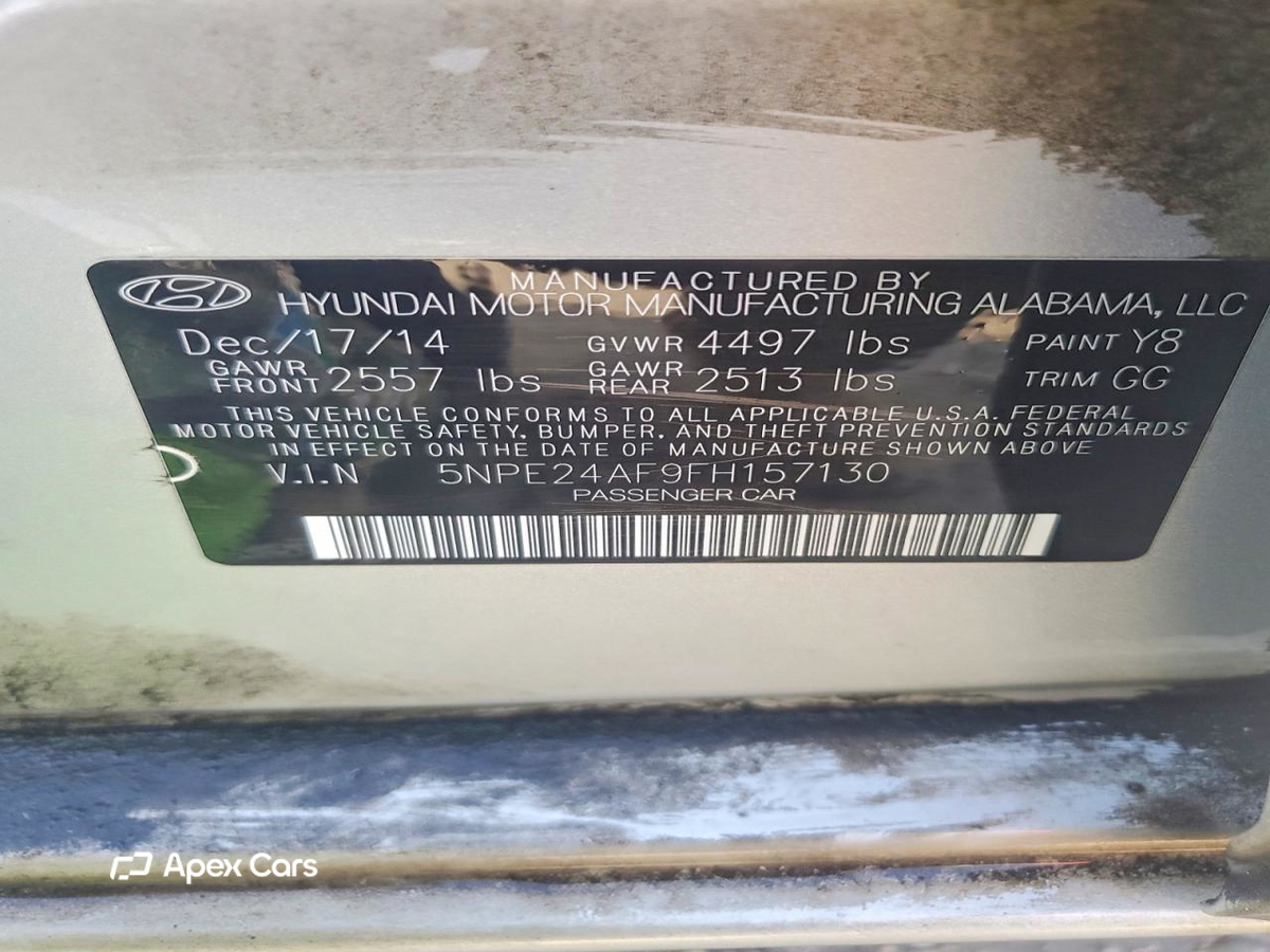 Hyundai Sonata 2015