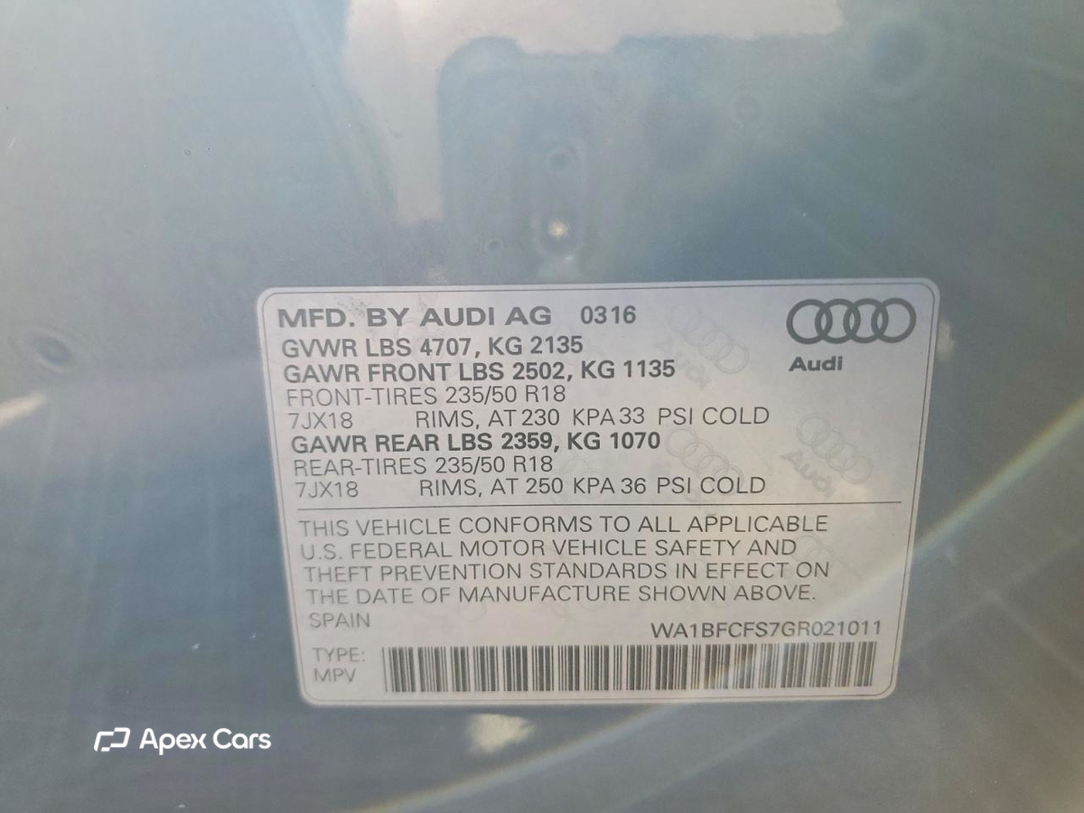 Audi Q3 2016