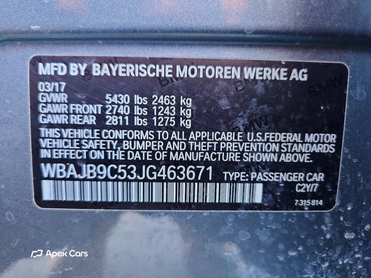BMW M5 2018